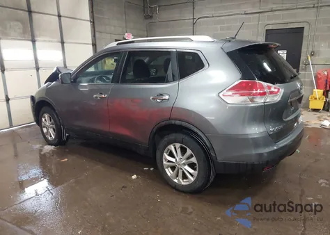 2015 Nissan Rogue Sv from USA, damaged, VIN KNMAT2MVXFP584663